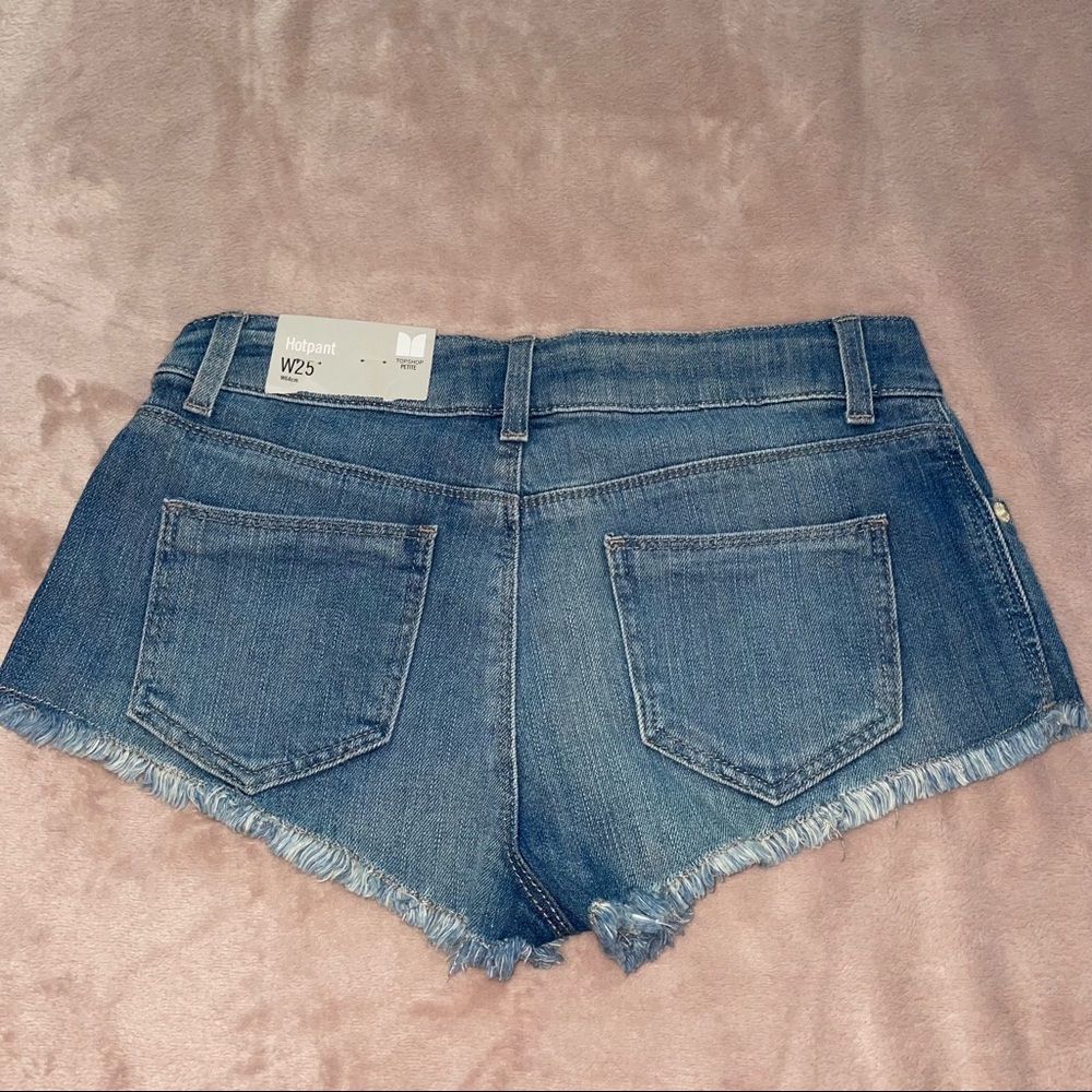 Topshop moto petite short size 2